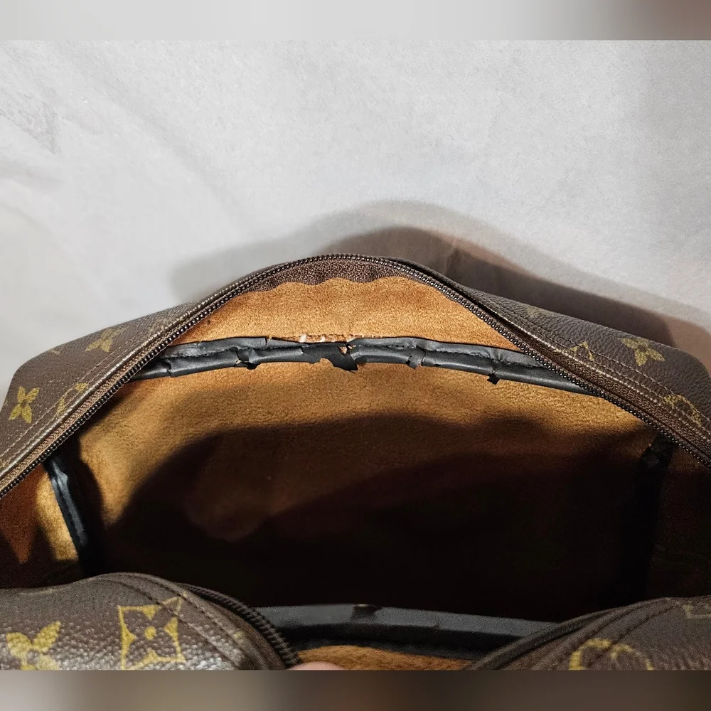 🌼SALE🌼Designer Inspired Monogram Canvas Backpack- EUC - Picture 3 of 12